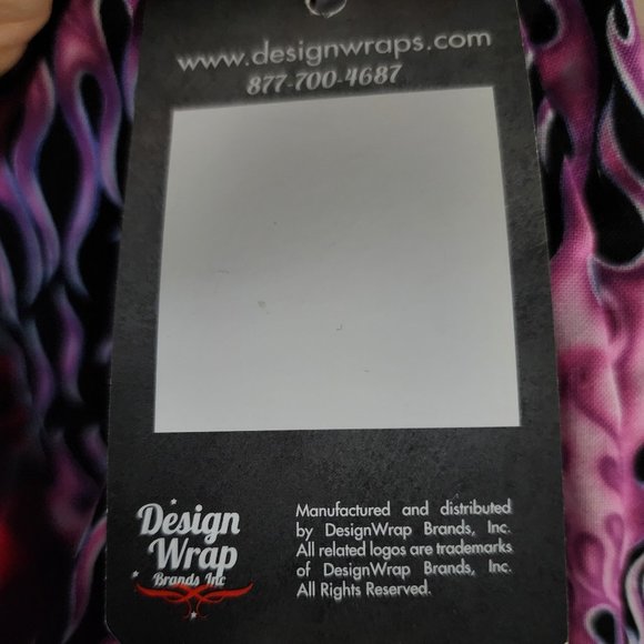 NWT DESIGN WRAP " Catch Fire" OSFA - Picture 6 of 6